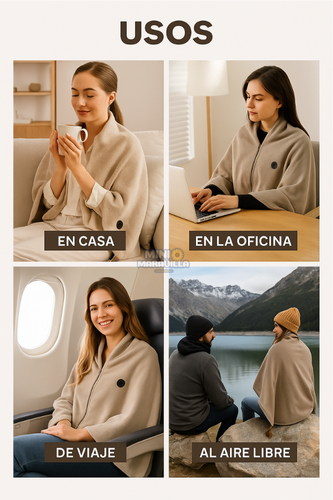 ThermoSoft® Manta Calefactor USB
